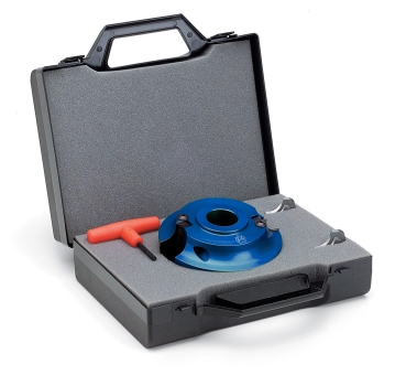 Wendeplatten-Doppelradiusfräser - Set 123x25x30xZ=2  R4/R6/R8
